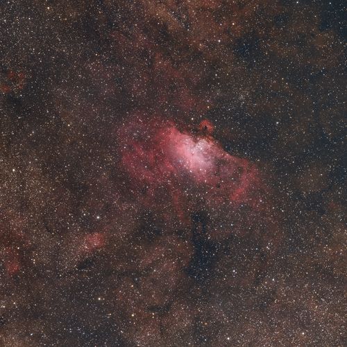 Sagittarius and Serpens Magnificent Nebulae